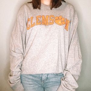 Clemson Tigers Grey Long Sleeve